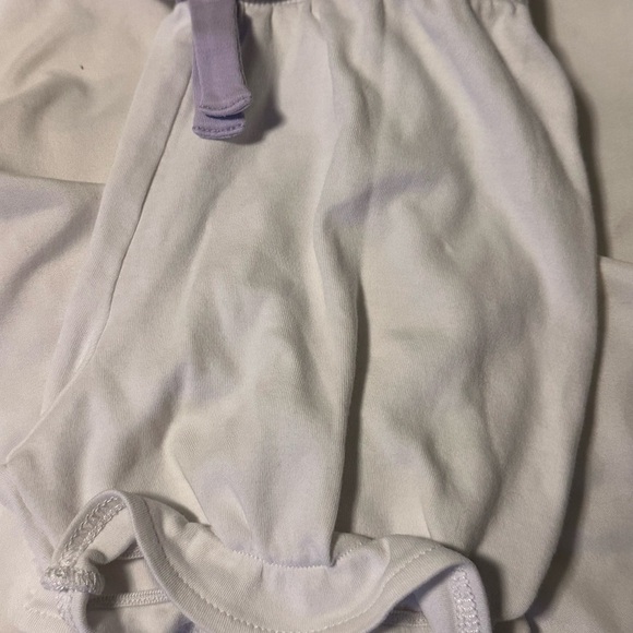 The Beaufort Bonnet Company White Cotton Ruffle Shorts - Picture 3 of 5